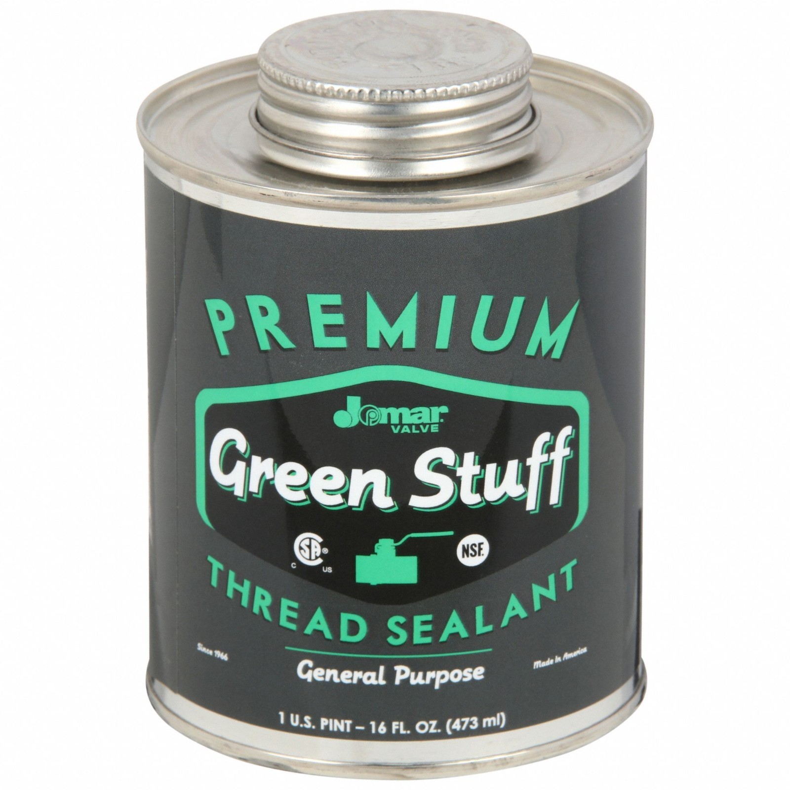 Jomar Premium Green Stuff Thread Sealant 16 oz Pipe Thread Sealant Jomar Premium Green Stuff Thread Sealant 16 oz Pipe Thread Sealant