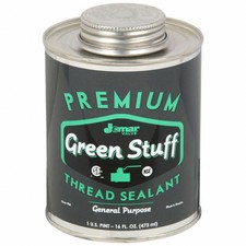Jomar Premium Green Stuff Thread Sealant 16 oz Pipe Thread Sealant picture