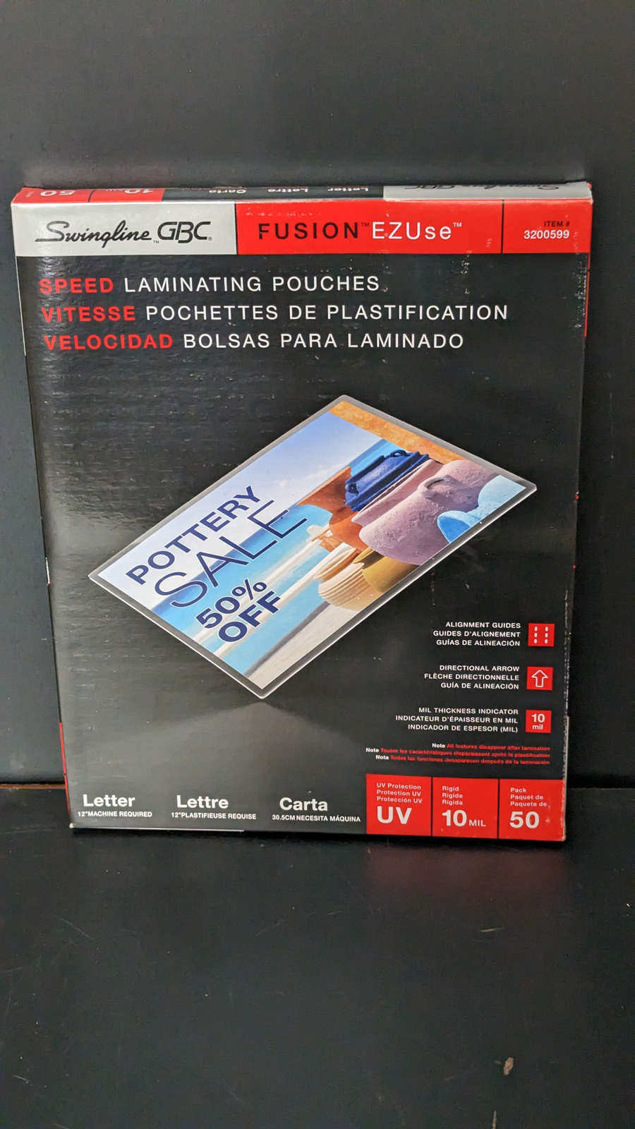 Swingline GBC Fusion Laminating Pouches 10 mil 11.5 Swingline GBC Fusion Laminating Pouches 10 mil 11.5