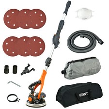 MAXXT Drywall Sander 820W Variable Speed Auto Vacuum System LED Strip Light picture