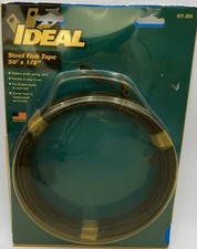 50' IDEAL Steel Fish Tape # 31-004 Replacement For 31-033.  1/8