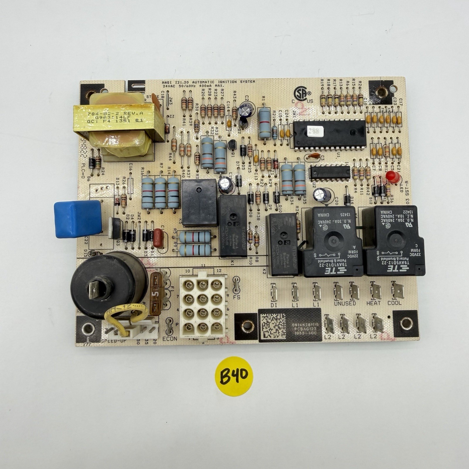 Honeywell 1068-400 Goodman Amana Control Circuit Board PCBAG123 used 🔥 Honeywell 1068-400 Goodman Amana Control Circuit Board PCBAG123 used 🔥