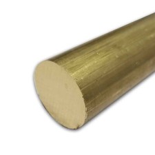 1.563 (1-9/16 inch) x 12 inches, C360 Free Cutting Brass Round Rod, ASTM B16 picture