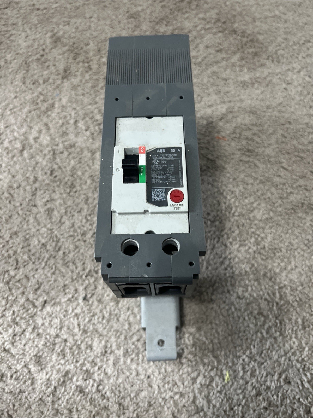 NEW GE TEYD2050B 2P 30A 480V AC Main Circuit Breaker ReliaGear 🟥