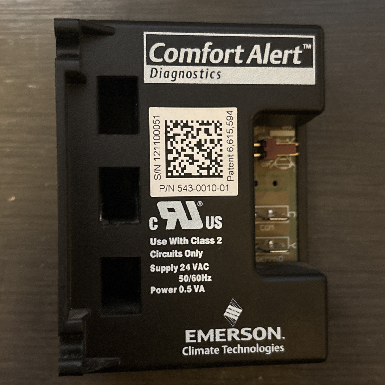 Emerson Comfort Alert Diagnostics Module 543-0010-01 Copeland Compressor Emerson Comfort Alert Diagnostics Module 543-0010-01 Copeland Compressor