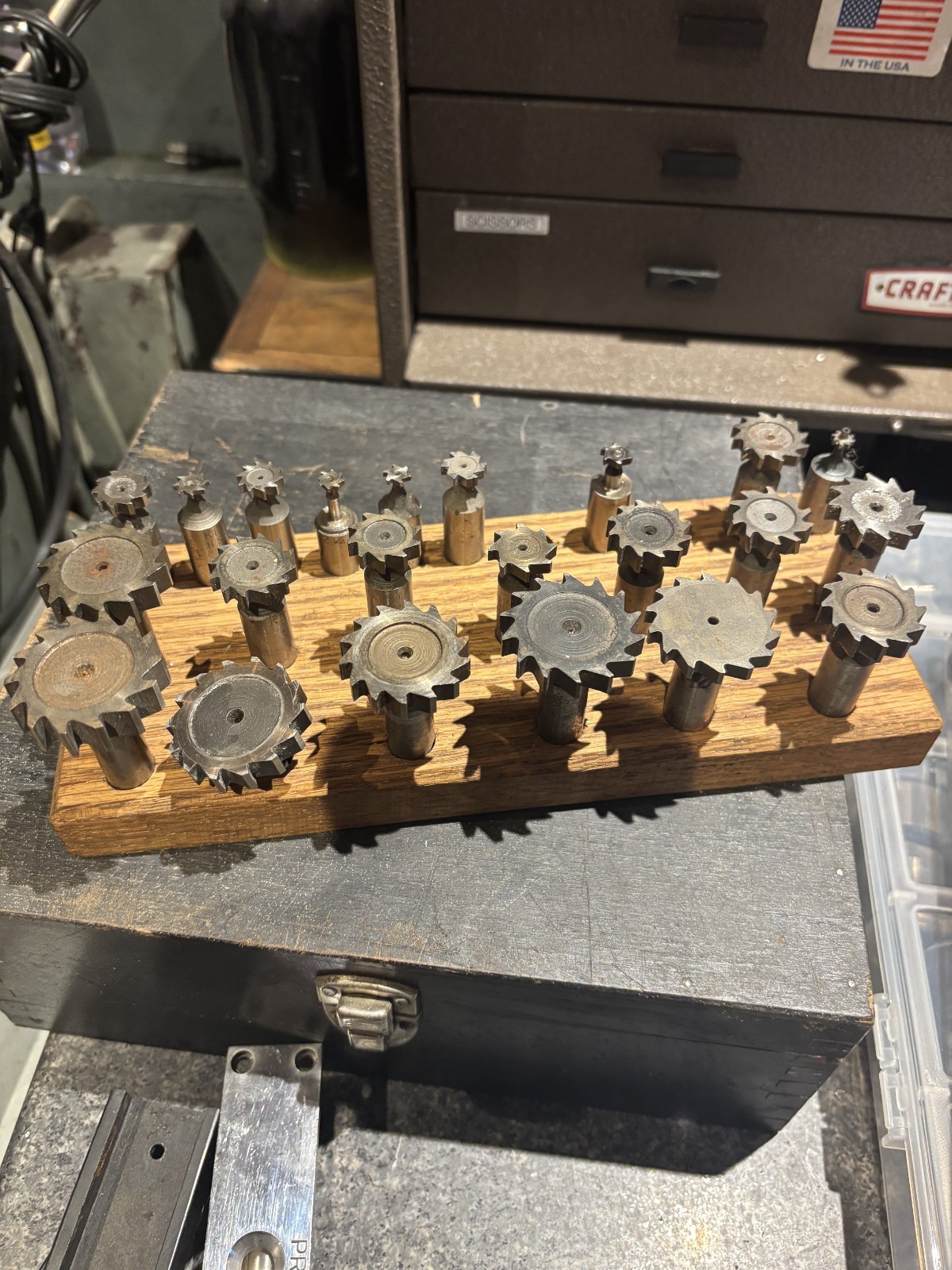 Lot of Woodruff Keyseat Cutters Various Brands.