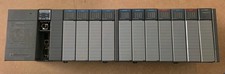ALLEN BRADLEY SLC 500, PLC 13-SLOT RACK 1746-A13 W/MODULES SLC 5/04 CPU 1746-P2  picture