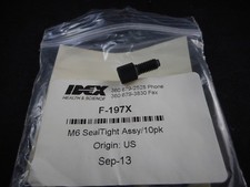 IDEX Plastic SealTight Fitting M6 Coned for 1/16” OD Thread Port 10-32 F-197 1PK picture