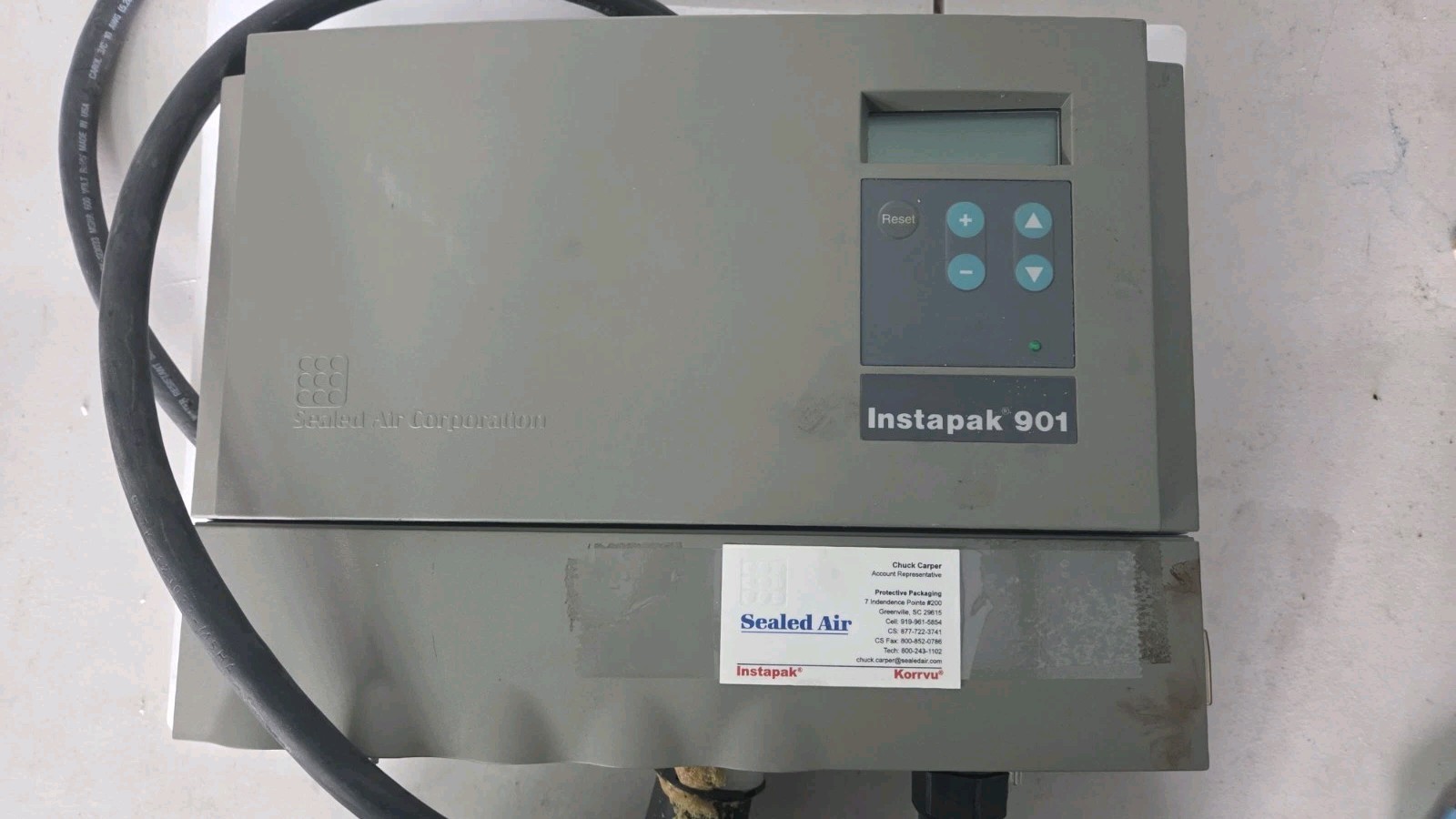 Sealed Air Instapak 901 Foam Packaging System Machine
