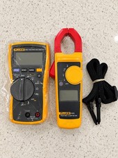 Fluke 116/323 HVAC Multimeter & Clamp Meter Combo Kit Brand New picture