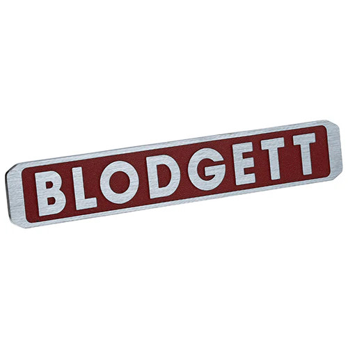 Blodgett BL16470 Nameplate