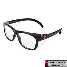 KleenGuard 49309 Maverick Black Frame Clear Anti Fog Lens Safety Glasses 1/Pair picture