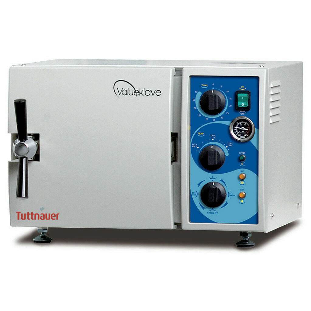 Tuttnauer VALUEKLAVE 1730 Manual Autoclave Sterilizer 7 Tuttnauer VALUEKLAVE 1730 Manual Autoclave Sterilizer 7