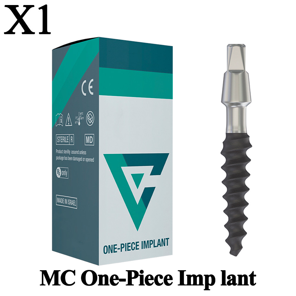 1pcs Dental MC One-Piece Imp lant Titanium Lab 1pcs Dental MC One-Piece Imp lant Titanium Lab
