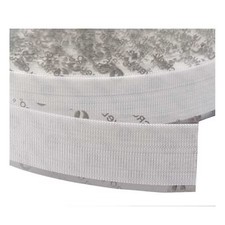 Velcro Brand 161150 Reclosable Fastener, Rubber Adhesive, 75 Ft, 1 In W, White picture