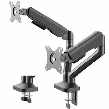 VIVO Dual Pneumatic Arm Ultra-Wide Monitor Mount for up to 35 inch Screens, H... picture