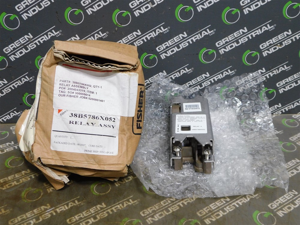 NEW Fisher 38B5786X052 Relay Assembly NEW Fisher 38B5786X052 Relay Assembly