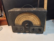 Vintage Jackson Signal Generator Tester with Tubes Untested picture