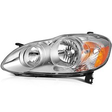 Headlight Assembly Pair For Toyota Corolla 2003-2008 picture