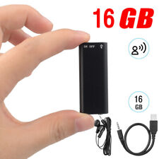 Mini Spy Hidden Audio Recorder Voice Activated Office Listening Device 16GB US picture