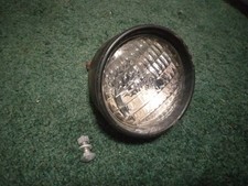 Vintage 1960s General Electric Tractor Headlight Decent Rare Unique Works USA  picture