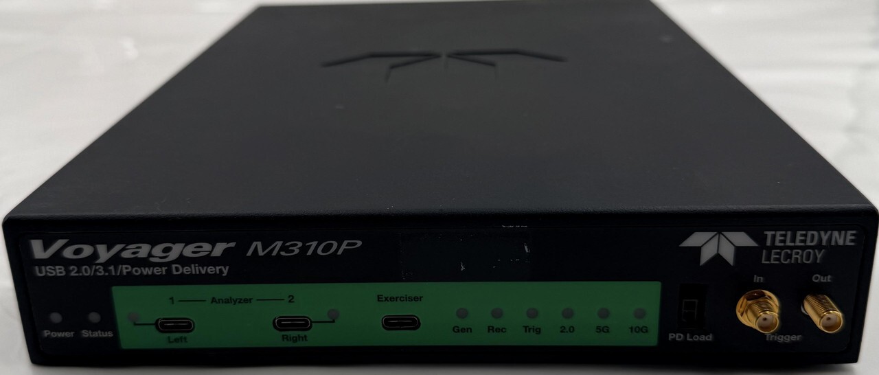 TELEDYNE LECROY VOYAGER M310P USB-TZA2-V07-X 926745-00 USB PROTOCOL ANALYZER TELEDYNE LECROY VOYAGER M310P USB-TZA2-V07-X 926745-00 USB PROTOCOL ANALYZER