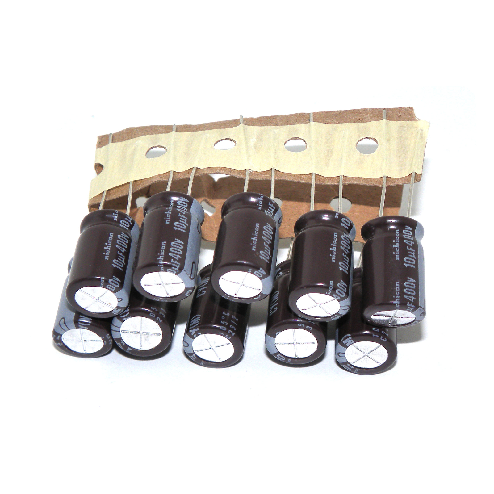 10x 400V10UF Nichicon series Electrolytic Capacitors 10mfd 400V 10x16 mm