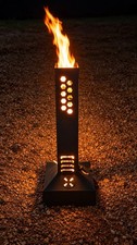 Smudge Pot Black Diesel fueled outdoor heater. Fully welded picture