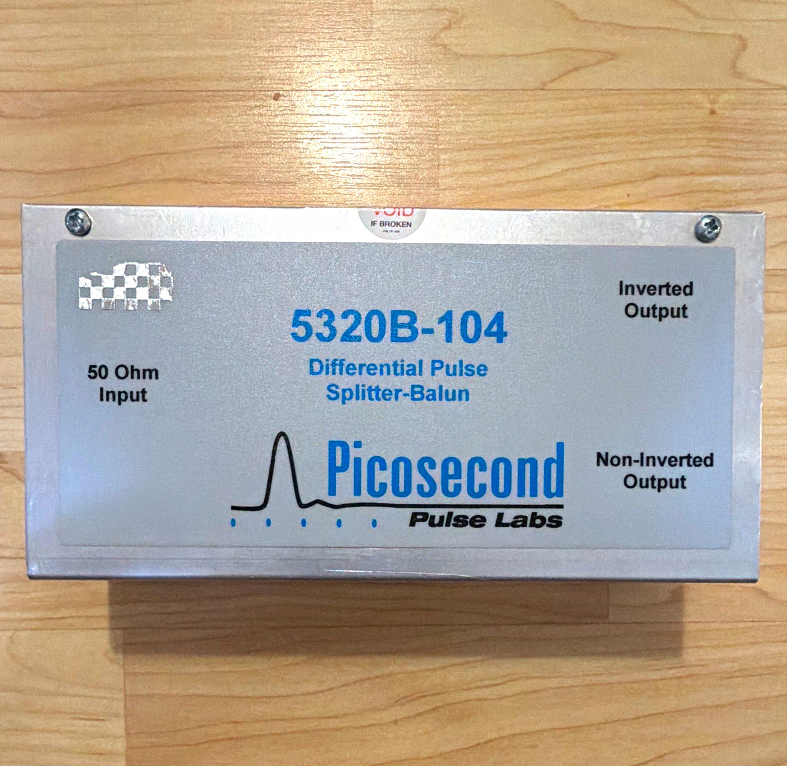 Picosecond Pulse Labs 5320B-104 Differential Pulse Splitter-Balun, 50 Ohm