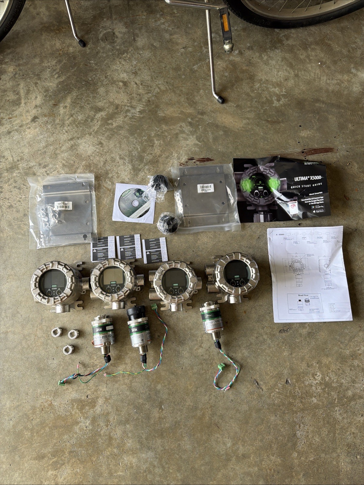 4 NEW MSA ULTIMA X5000 HART Gas Monitor CO CARBON MONOXIDE NEW IN BOX 0-100 PPM