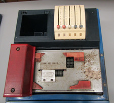 Vintage Standard Oil Addressograph Data Recorder credit card imprinting machine picture