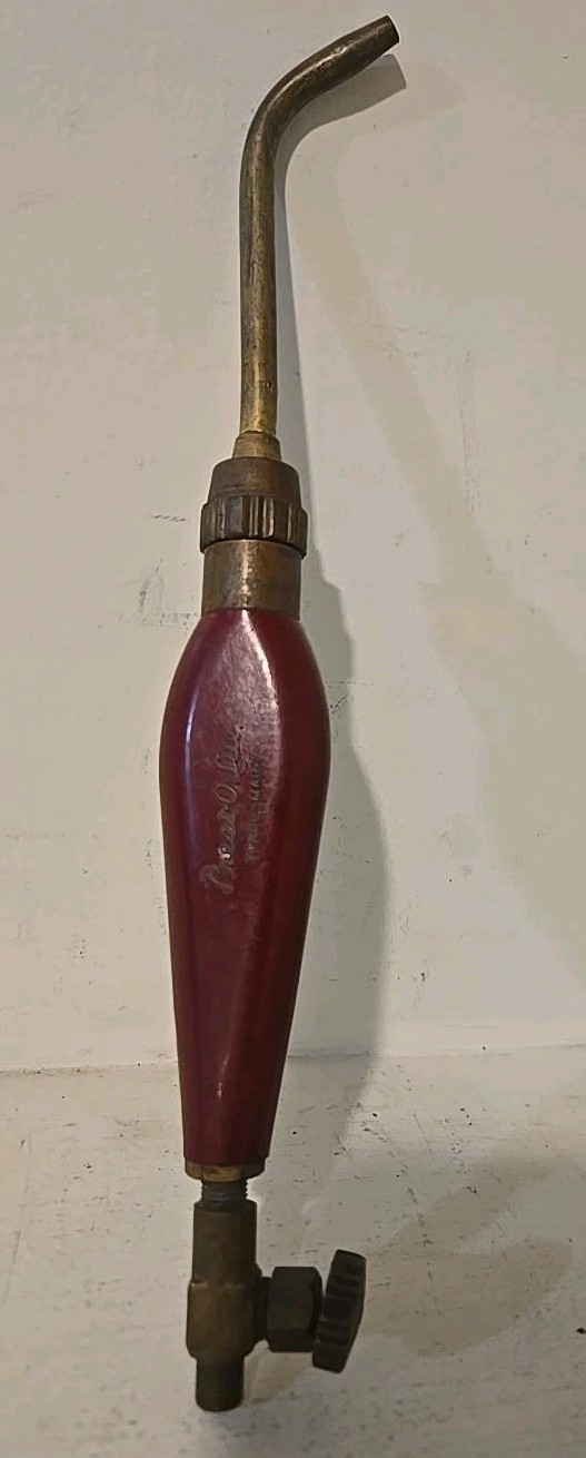 Vintage Prest-O-Lite acetylene torch handle 