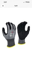 Radians RWG589xl Cut Protection Level A9 Sandy Foam Nitrile Gloves [12 PAIR] picture