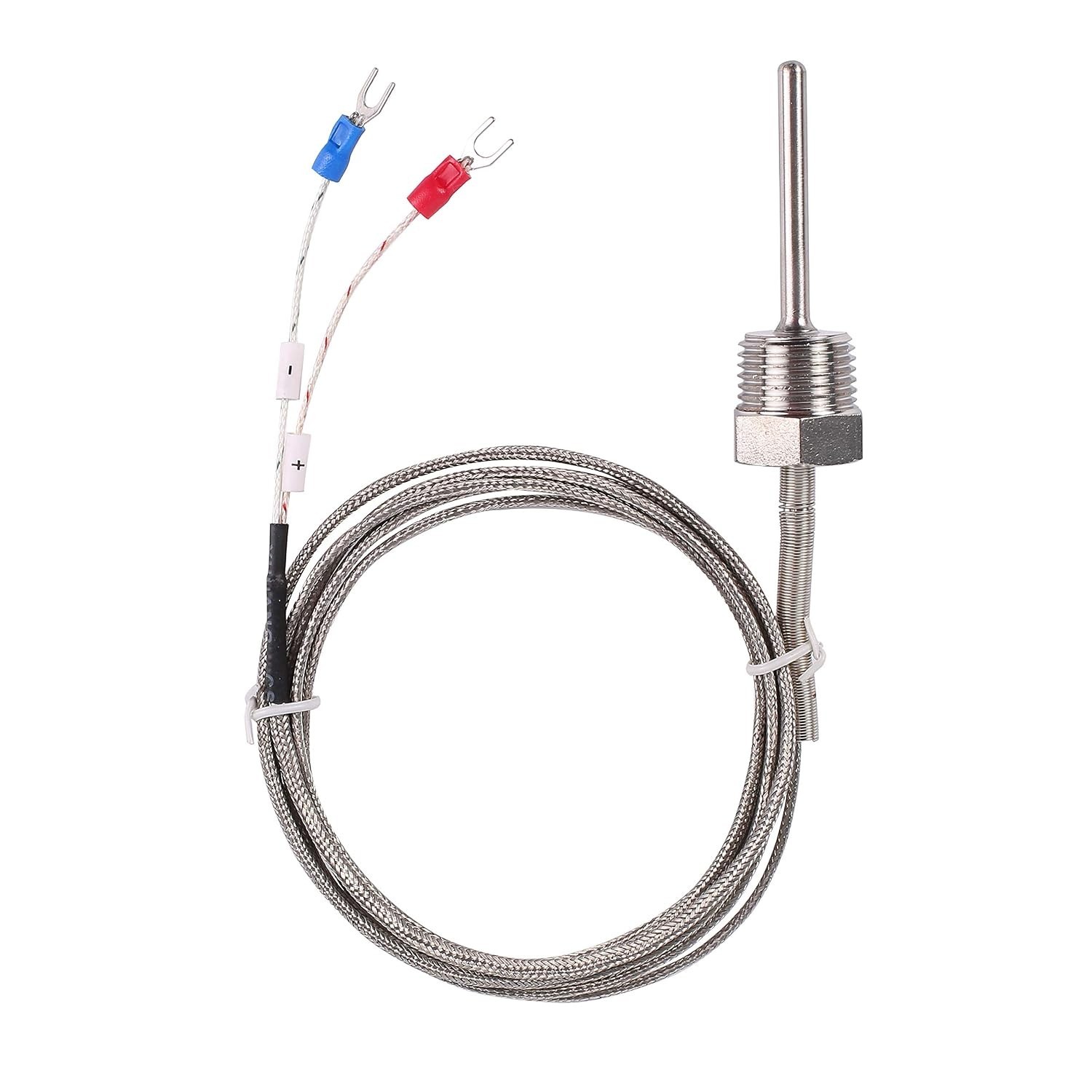 Advanced K Type Thermocouple Sensor - Stainless Steel, 1/2\ Advanced K Type Thermocouple Sensor - Stainless Steel, 1/2\