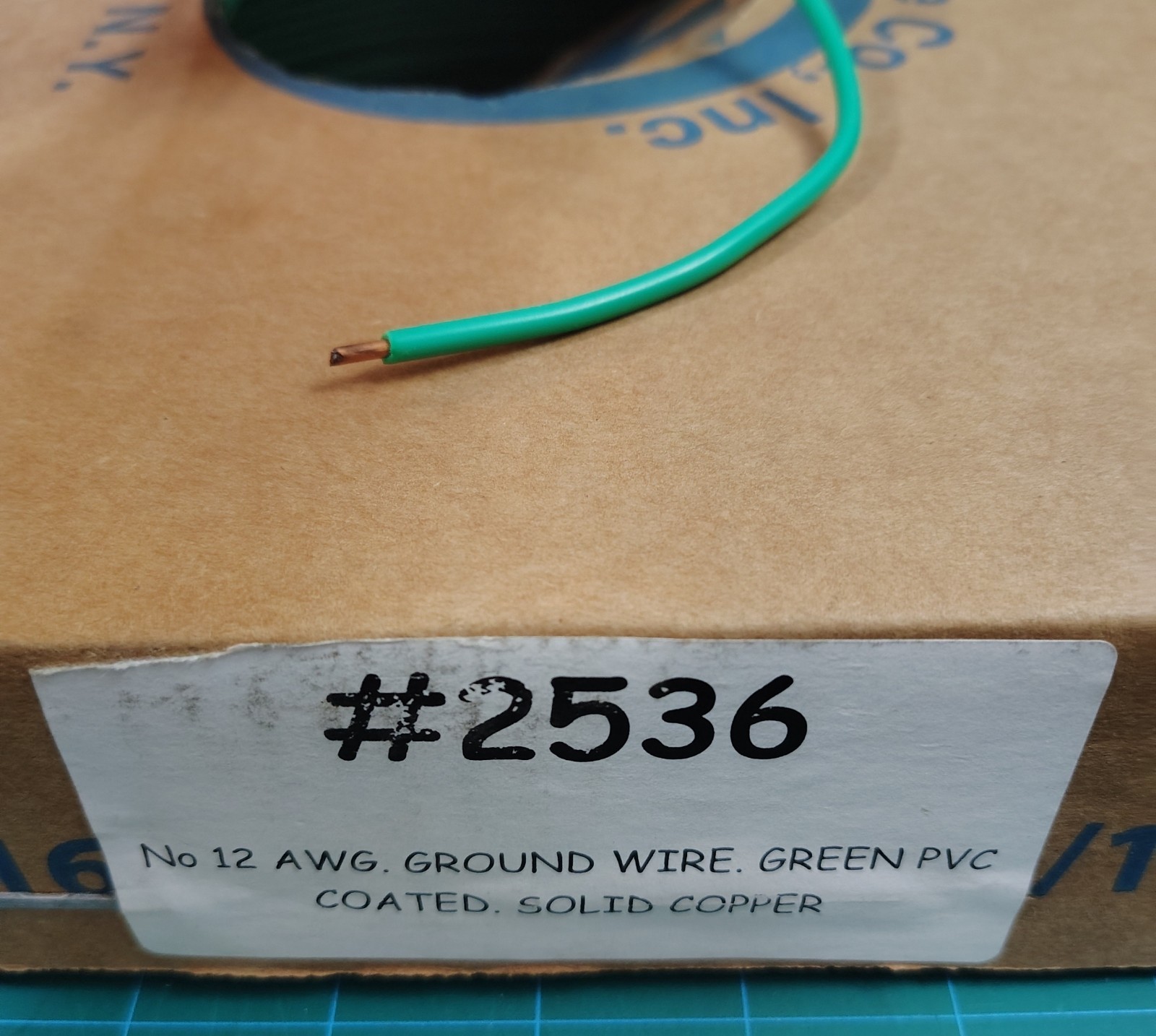 500 ft 12 AWG GREEN Solid 12 Gauge 12 AWG THHN Wire 500 ft 12 AWG GREEN Solid 12 Gauge 12 AWG THHN Wire
