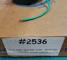 500 ft 12 AWG GREEN Solid 12 Gauge 12 AWG THHN Wire picture