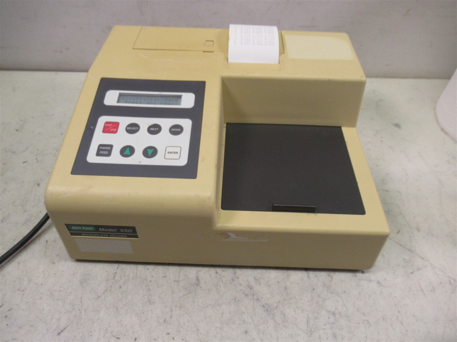 Bio-Rad Model 550 Microplate Reader Lab ELISA Absorbance Photometer Printer