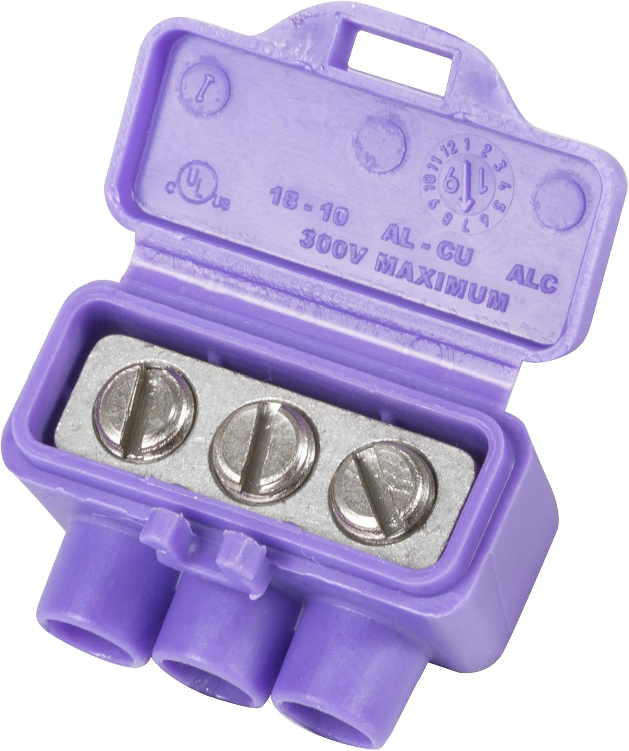 Nvent 95125 Alumiconn 3-Port AL/CU Wire Connectors, 10-Pk Nvent 95125 Alumiconn 3-Port AL/CU Wire Connectors, 10-Pk