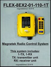 Magnetek Flex 8EX2-01-110-1T   Overhead Crane Hoist Radio Remote Control System picture