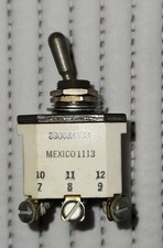 NOS EATON 8906K4533 Toggle Switch 81640 DPDT On On picture