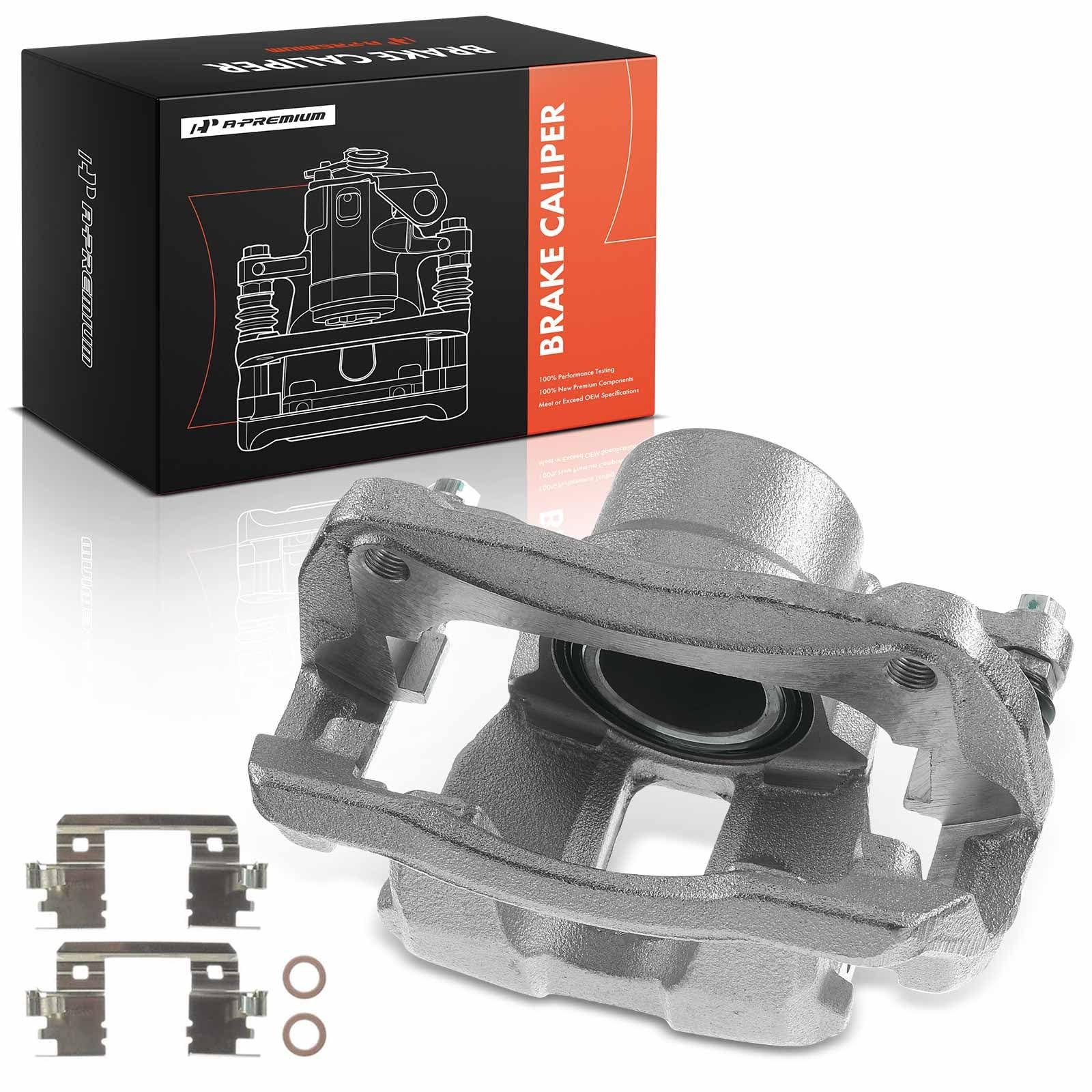 Front Right Passenger Disc Brake Caliper with Bracket Front Right Passenger Disc Brake Caliper with Bracket